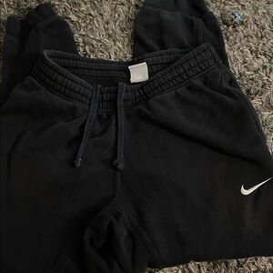GUC KIDS Nike Black Joggers with Logo